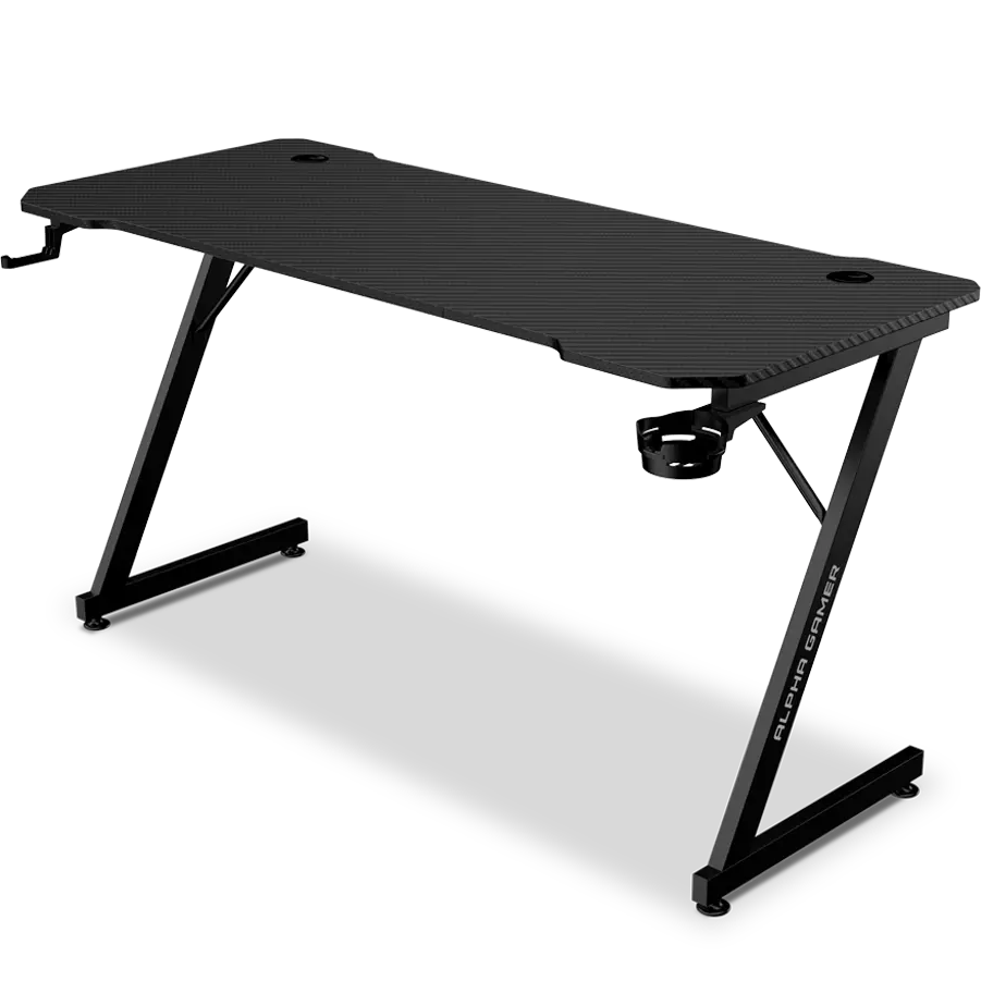 Mesa Gaming Alpha Gamer Gemina Preta