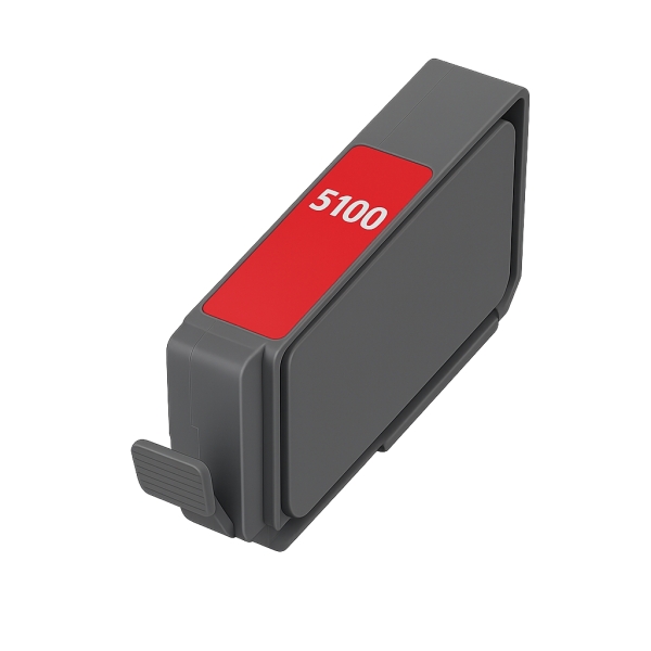 Tinteiro Canon Compatível PFI-5100R Vermelho (6958C001)