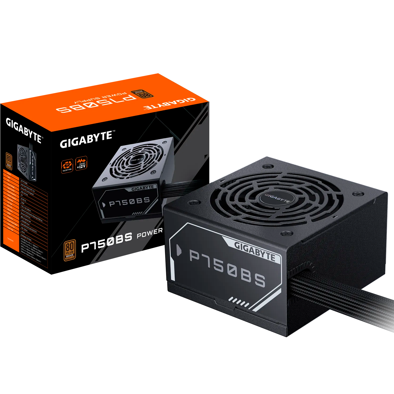 Fonte Gigabyte 750W 80 BRONZE GP-P750BS