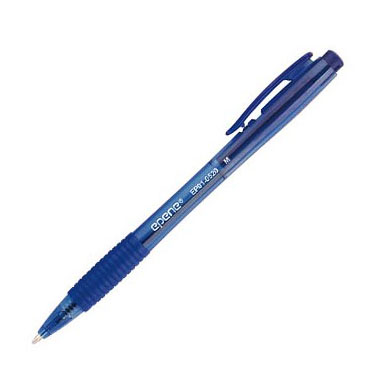 Esferográfica Retráctil Ball Point BIC Epene Azul - Pack 50