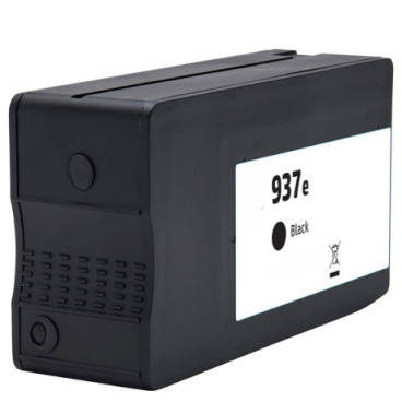 Tinteiro HP Compatível 937e XL Preto (4S6W9NE / 4S6W5NE)