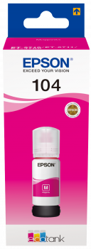Recarga de Tinta 104 Original Epson Magenta (C13T00P340)