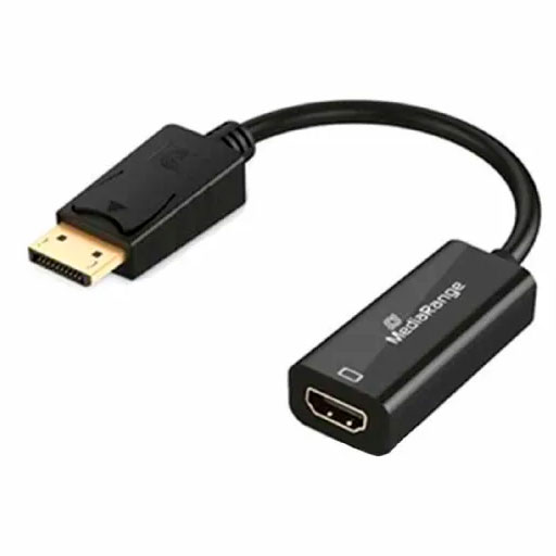 Adaptador DisplayPort para HDMI 15cm Mediarange