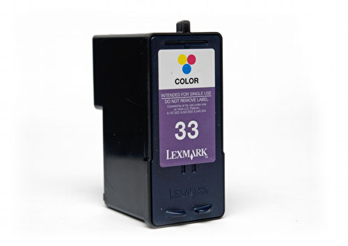 Tinteiro Lexmark Compatível nº 33 Cor