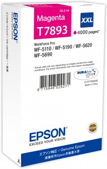 Tinteiro Epson T7893 XL Magenta Original (C13T789340)