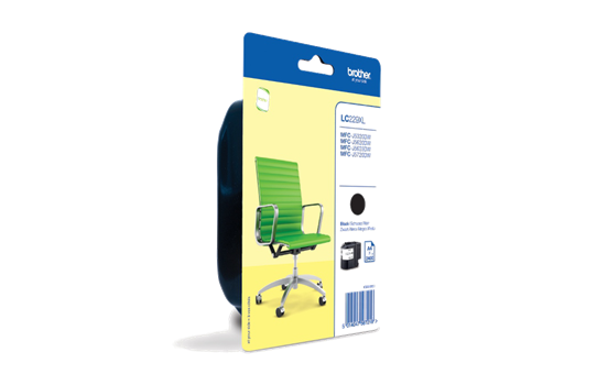Tinteiro Brother Original LC229 XL Preto (LC229XLBKBP)
