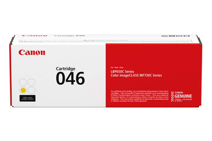 Toner Canon Original 046 Y Amarelo (1247C002)