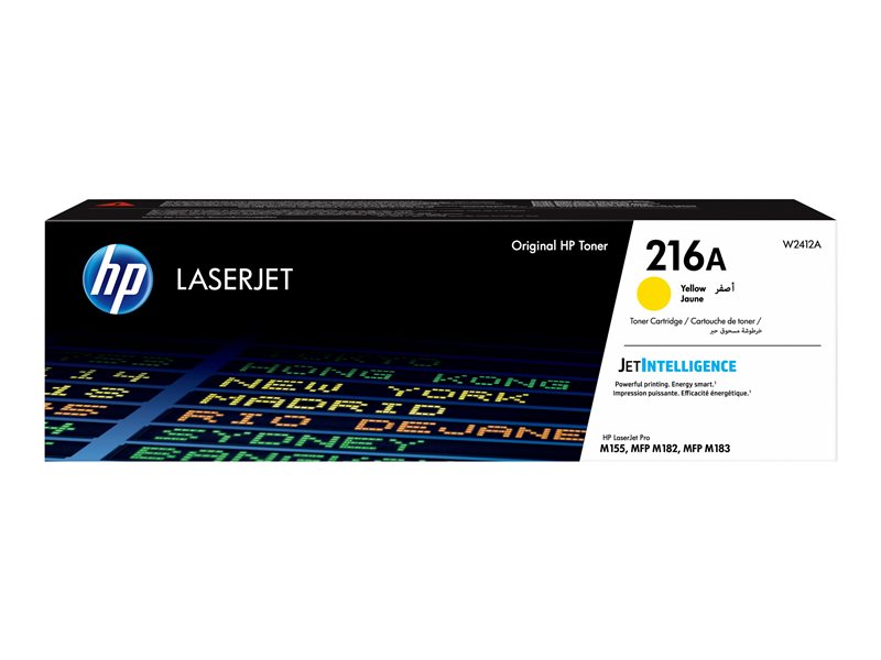 Toner HP LaserJet Original 216A Amarelo (W2412A)