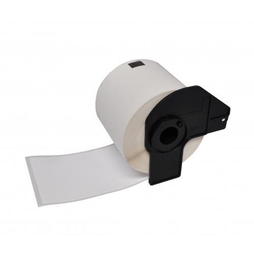 Etiquetas Compativeis Brother DK22211 Branca - 24mm x 15 metros Contínua Papel térmico