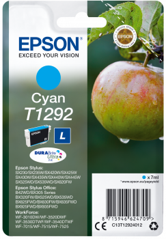 Tinteiro Epson T1292 Azul Original Série Maça (C13T12924012)