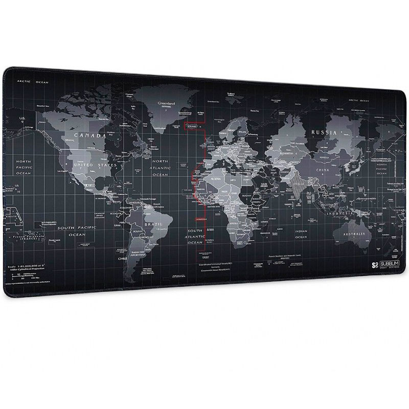 Tapete Subblim 01PUW01 World XL 900 x 400 x 3 mm