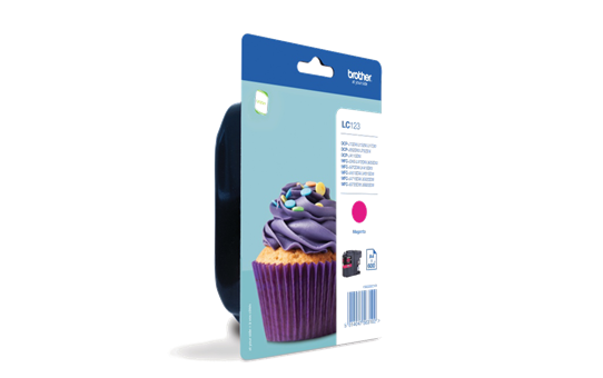 Tinteiro Brother Original LC123 Magenta (LC123MBP)