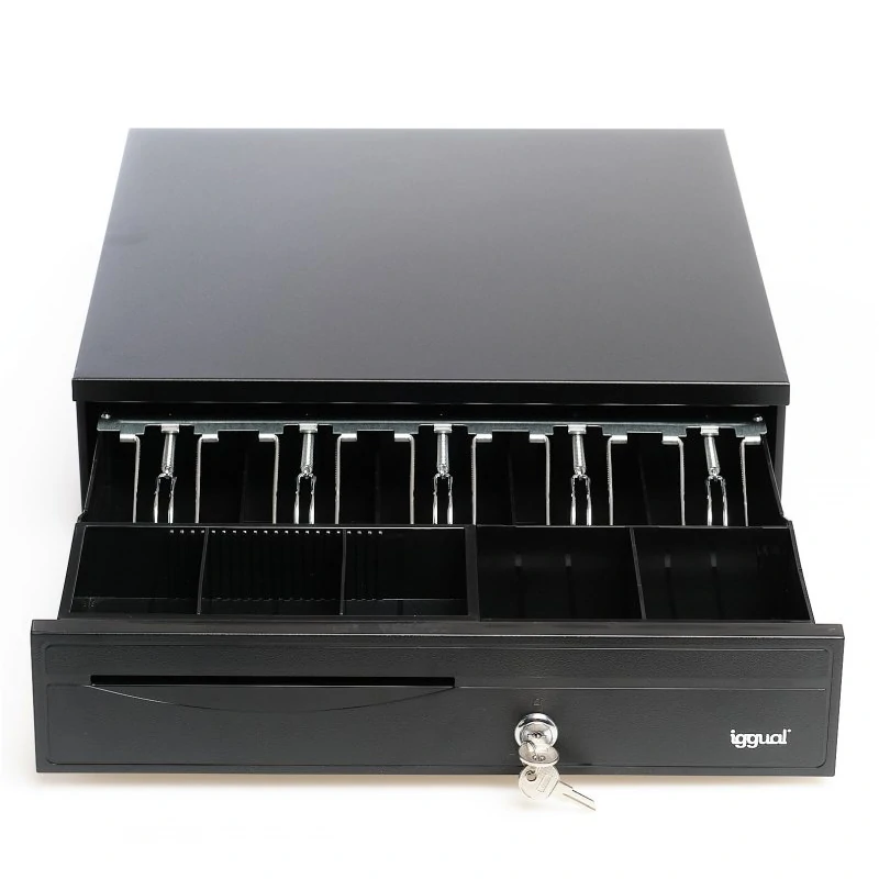 Gaveta de Dinheiro Iggual Iron-30 42cm RJ-11 Preta