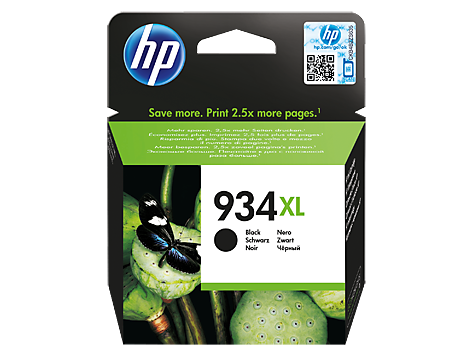 Tinteiro HP 934 XL Preto Original (C2P23AE)