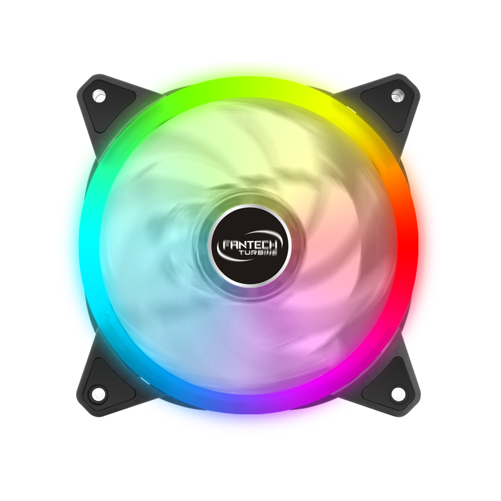 Ventoinha Fantech Turbine RGB FC124 12cm