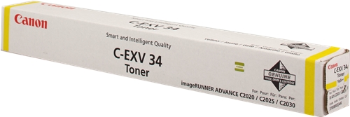 Toner Canon Original C-EXV 34 Y  Amarelo (3785B002)