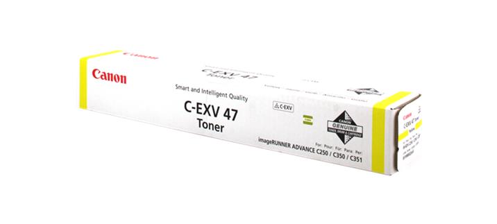Toner Canon Original C-EXV 47 Y Amarelo (8519B002)