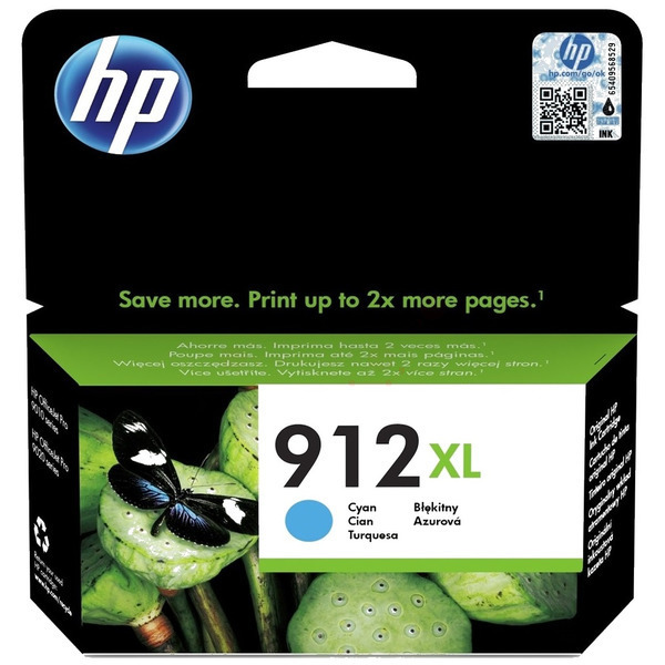 Tinteiro HP 912 XL Original Azul (3YL81AE)