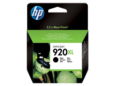 Tinteiro HP 920 XL Preto Original (CD975AE)