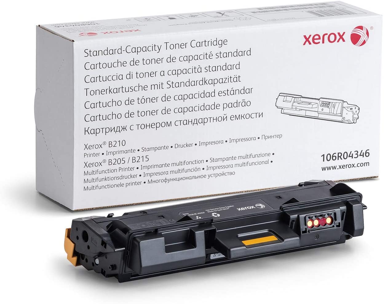 Toner Xerox Original B210 / B205 / B215 Preto 1.5K (106R04346)