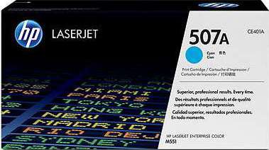 Toner HP LaserJet Original 507A Azul (CE401A)
