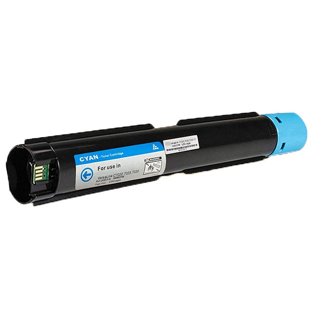 Toner Xerox Versalink Compatível C7020 / C7025 / C7030 Azul (106R03740 / 106R03744)