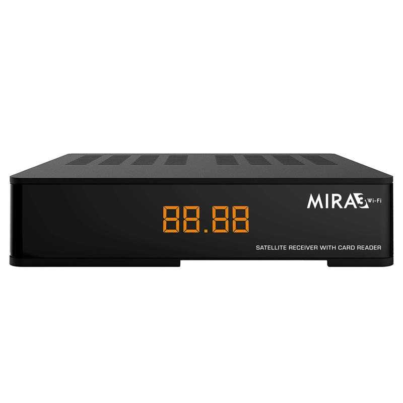 Receptor Amiko Mira 3 Wi-Fi - Satélite