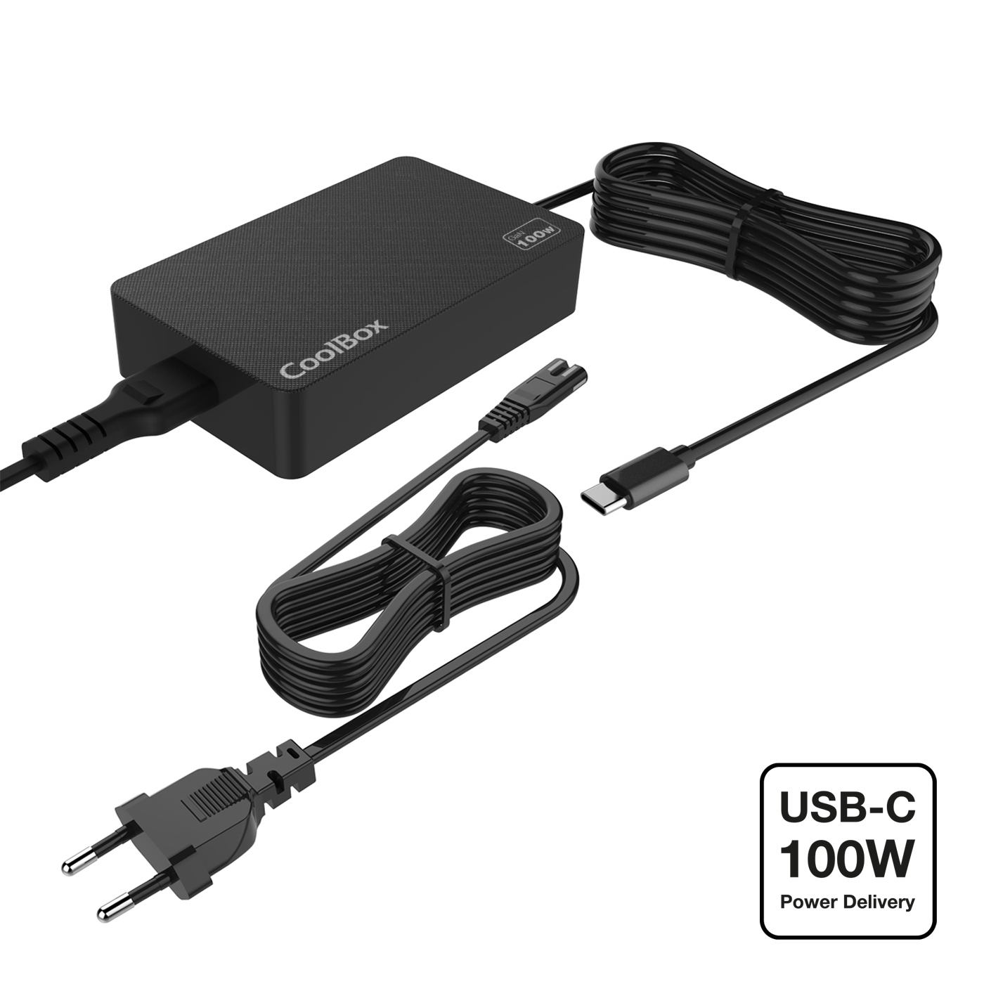 Carregador Universal NB100 USB-C / 100W / GaN Coolbox