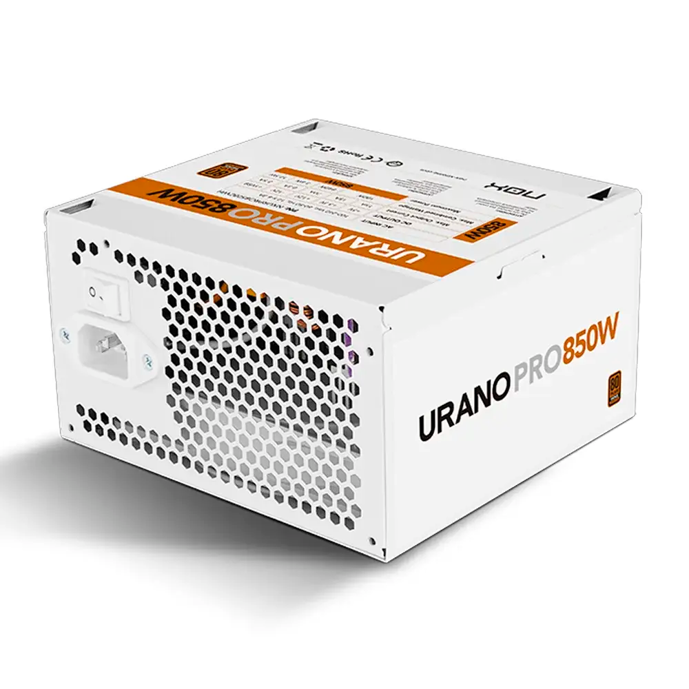 Fonte Nox Urano PRO 850W 80 Plus Bronze Branca