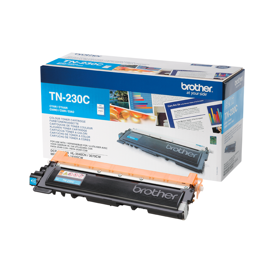 Toner Brother Original TN-230 C Azul