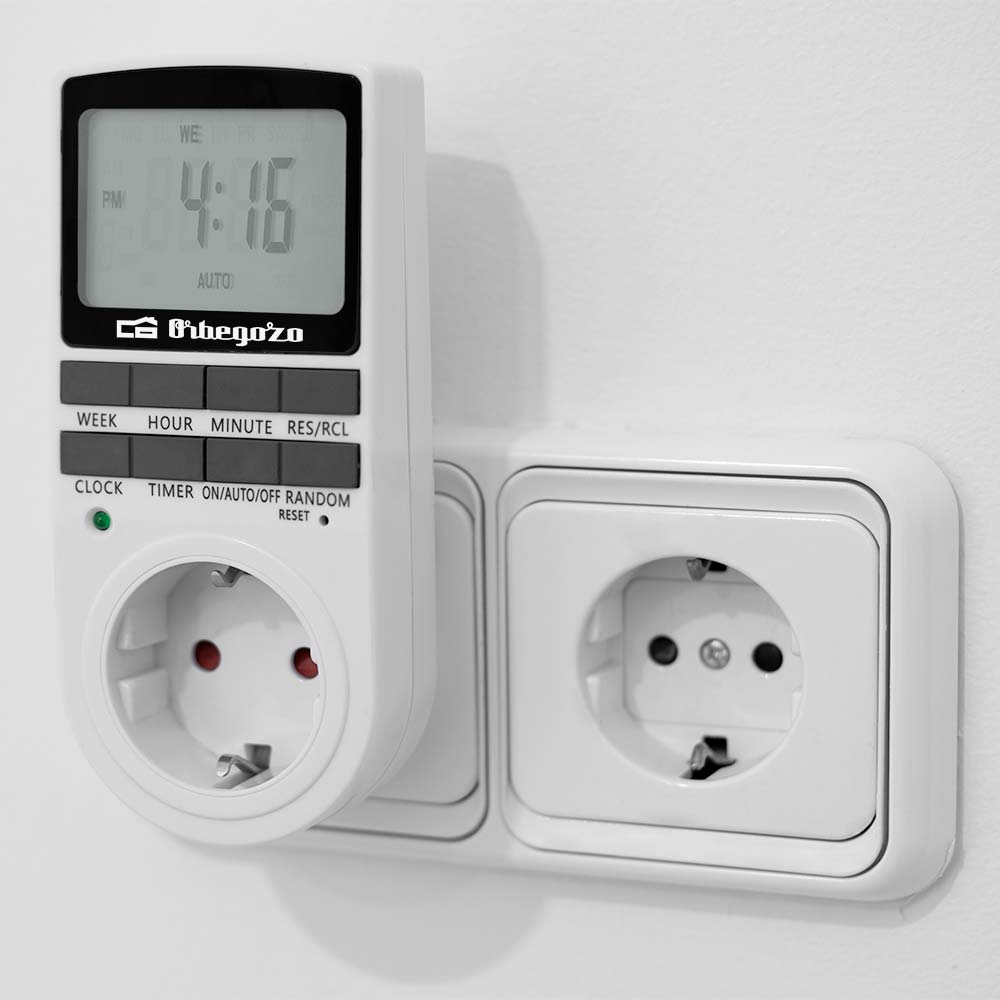 Programador de Tomada Orbegozo PG 25