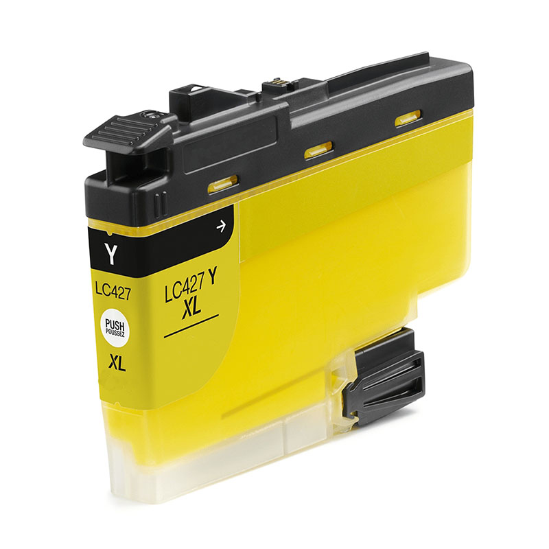 Tinteiro Brother Compatível LC427 XL Amarelo