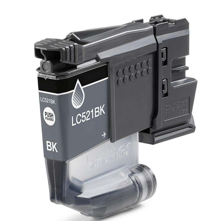 Tinteiro Brother Compatível LC521BK Preto