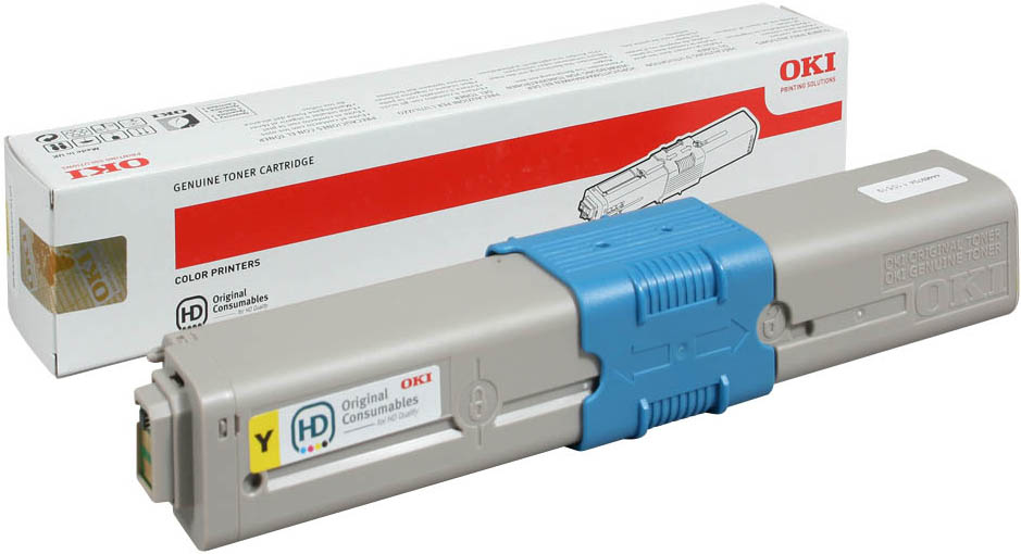 Toner Oki Original C310 / C330 / C510 / C530 Amarelo