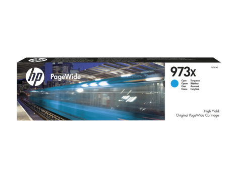 Tinteiro HP 973X Azul Original PageWide (F6T81AE)