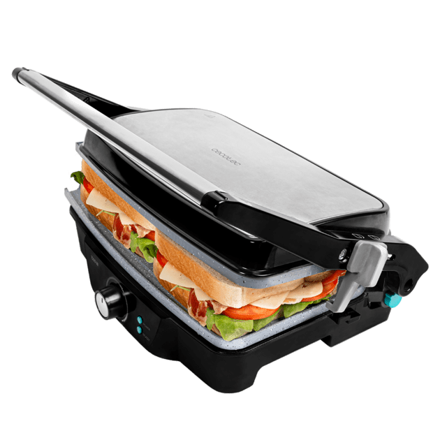 Grelhador Cecotec Rock and Grill 1500 Stone Ceramic Mix&Grill