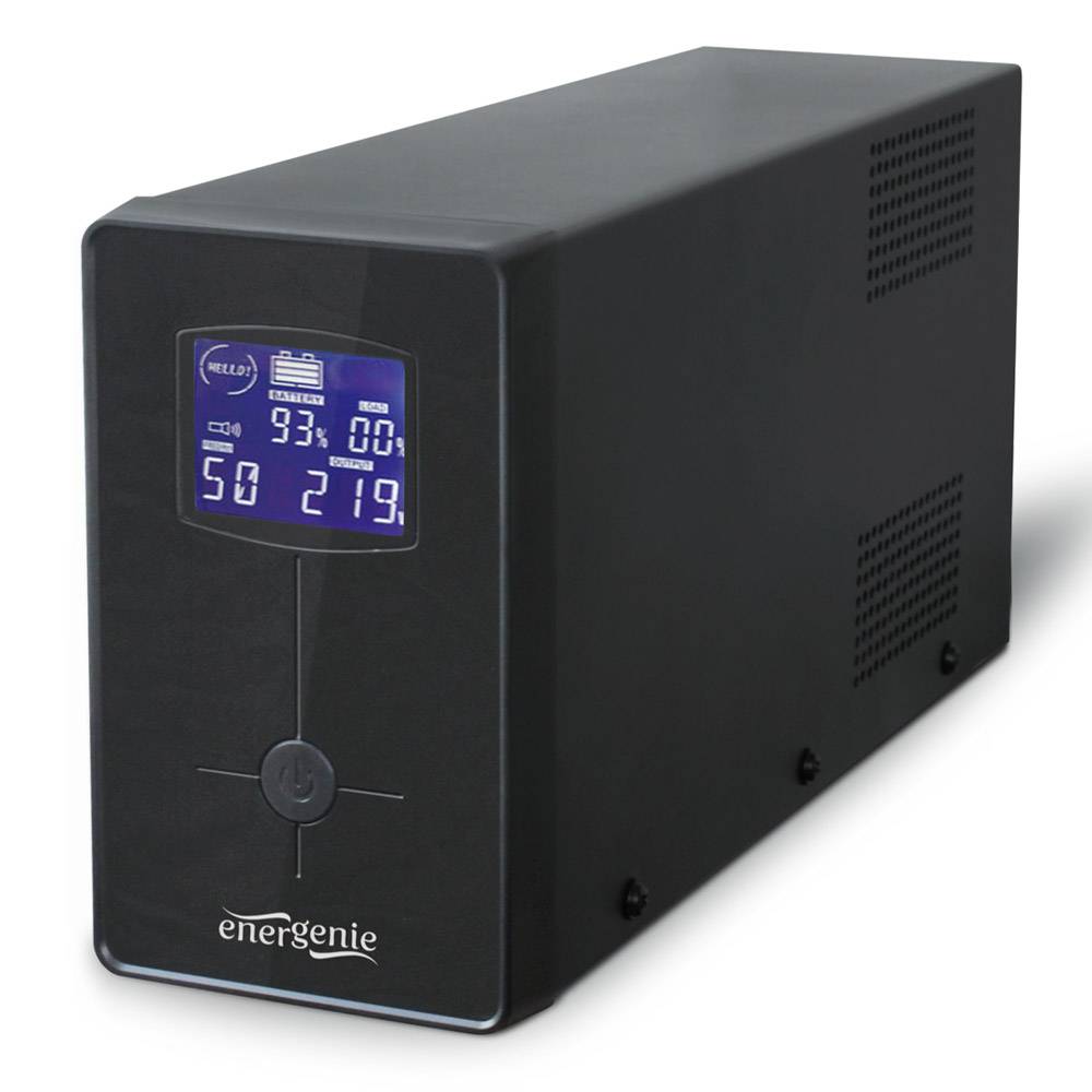 UPS Gembird USB e Ecrã LCD 850 VA