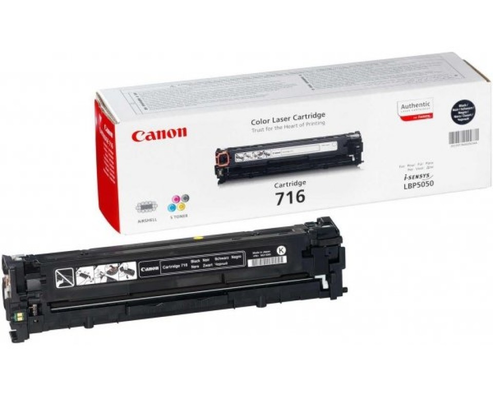 Toner Canon Original 716 Preto (1980B002)