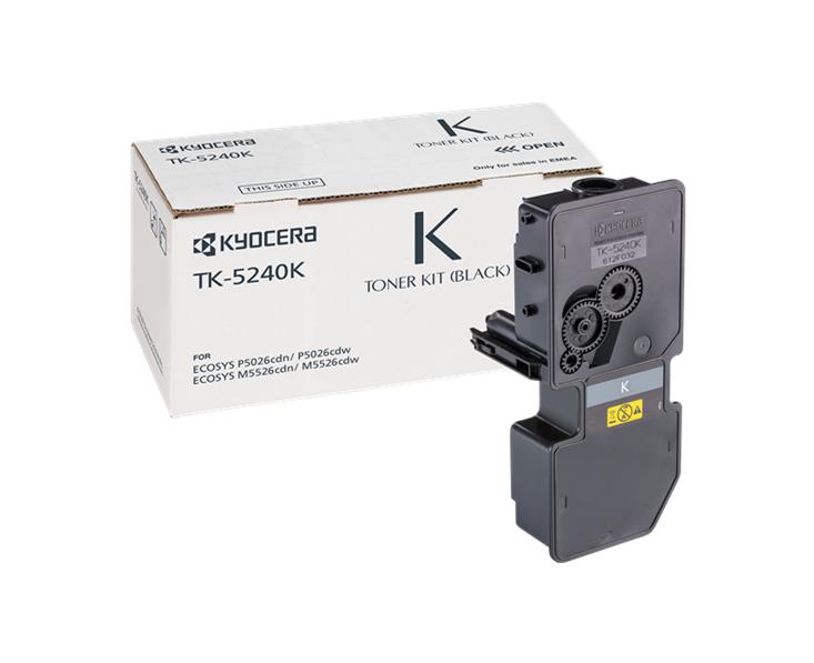 Toner Kyocera Original TK-5240 Preto (1T02R70NL0)