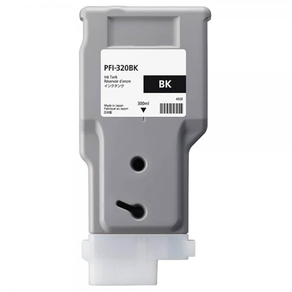 Tinteiro Canon Compatível PFI-207 Preto (PFI207BK / 8789B001)