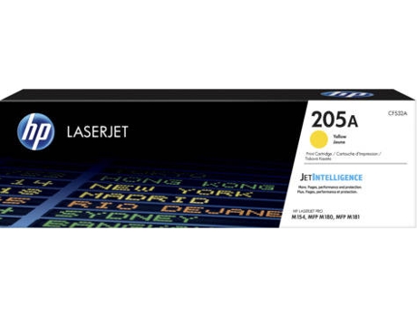 Toner HP LaserJet Original 205A Amarelo (CF532A)