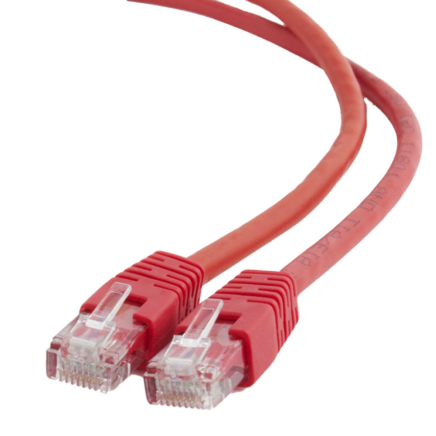 Cabo Rede 3 metros RJ45 cat6E UTP Gembird Vermelho