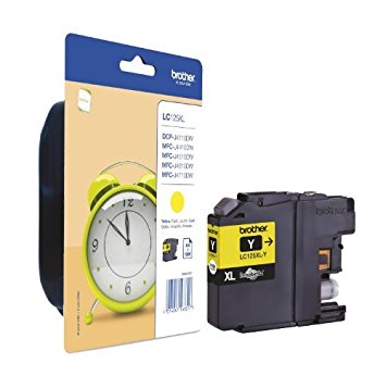 Tinteiro Brother Original LC125 XL Amarelo (LC125XLYBP)