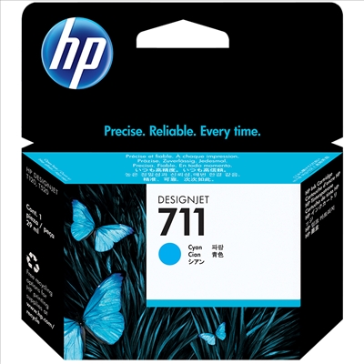 Tinteiro HP 711 Azul Original (CZ130A)